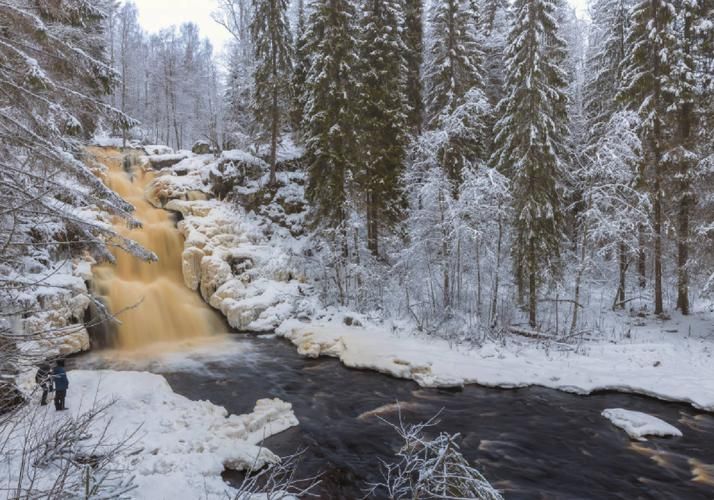 Карелия в новогодних узорах
