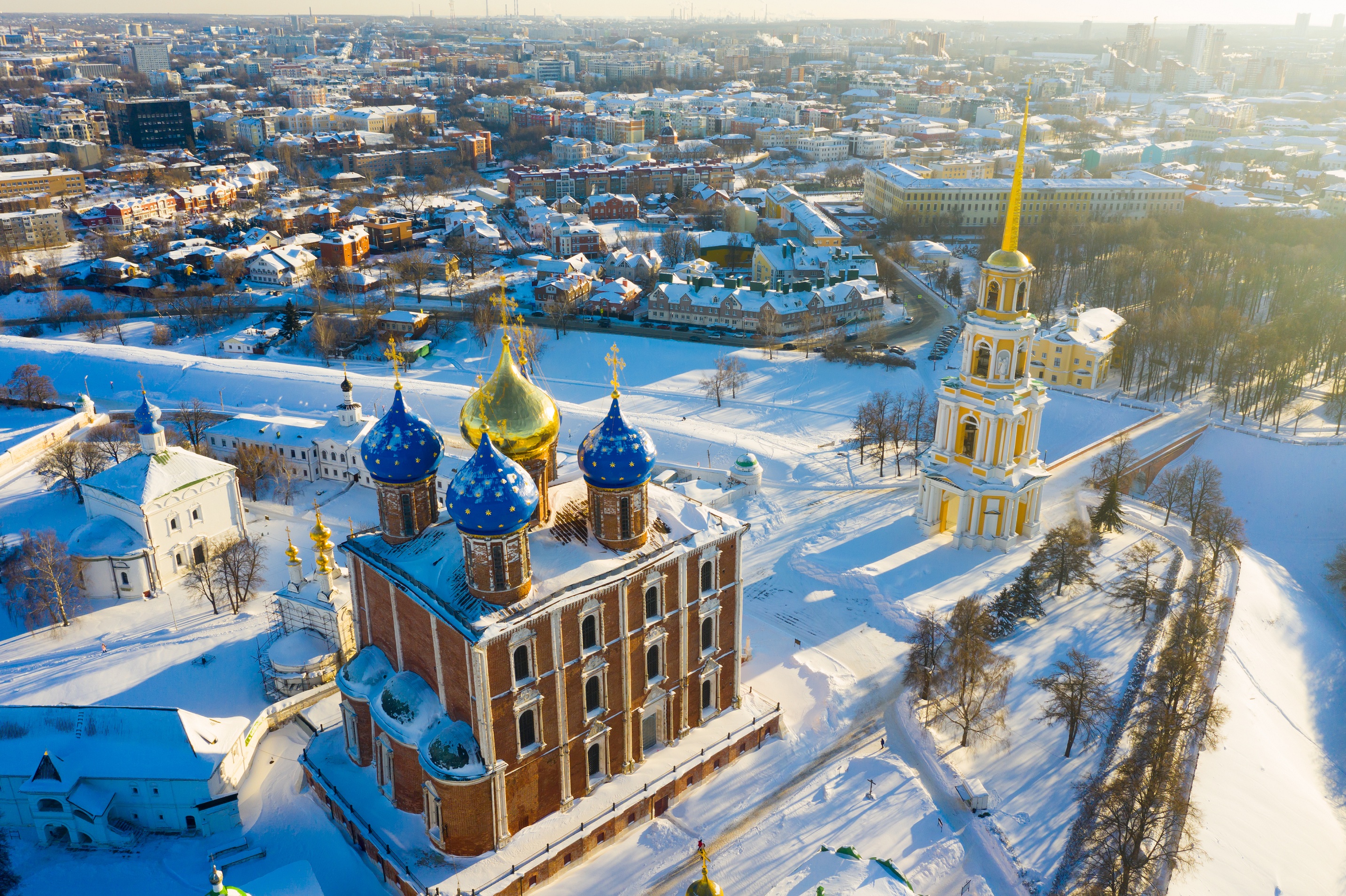 Рязань зимой. Рязанский Кремль фото ноябрь 2022. Туры по России. Рязань зимой что посмотреть.