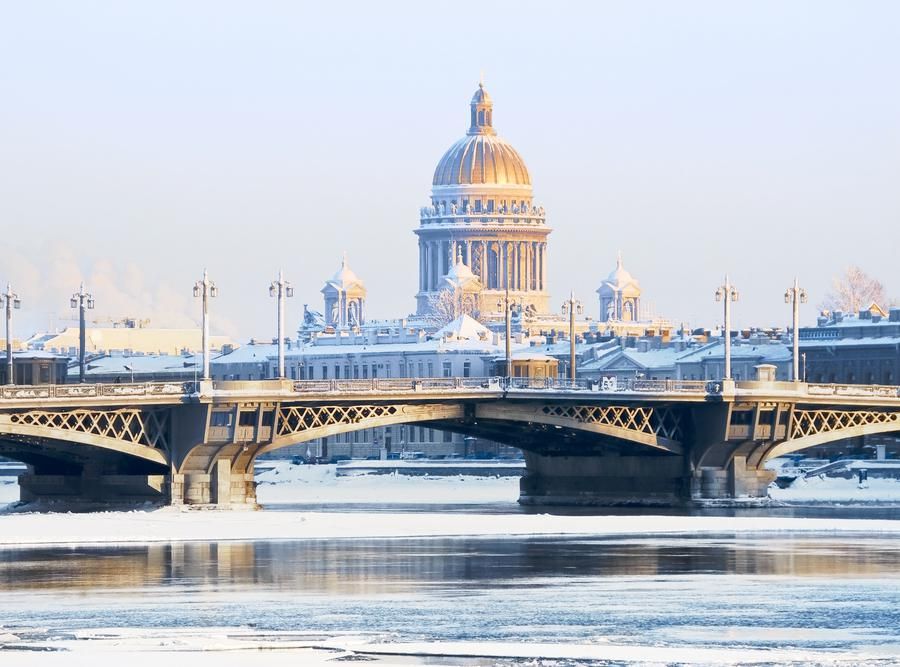 Петербург в новогоднем сиянии 6 дней