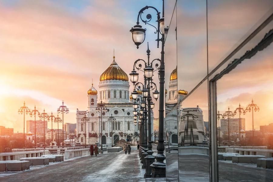 Московские чудеса в новогоднем убранстве